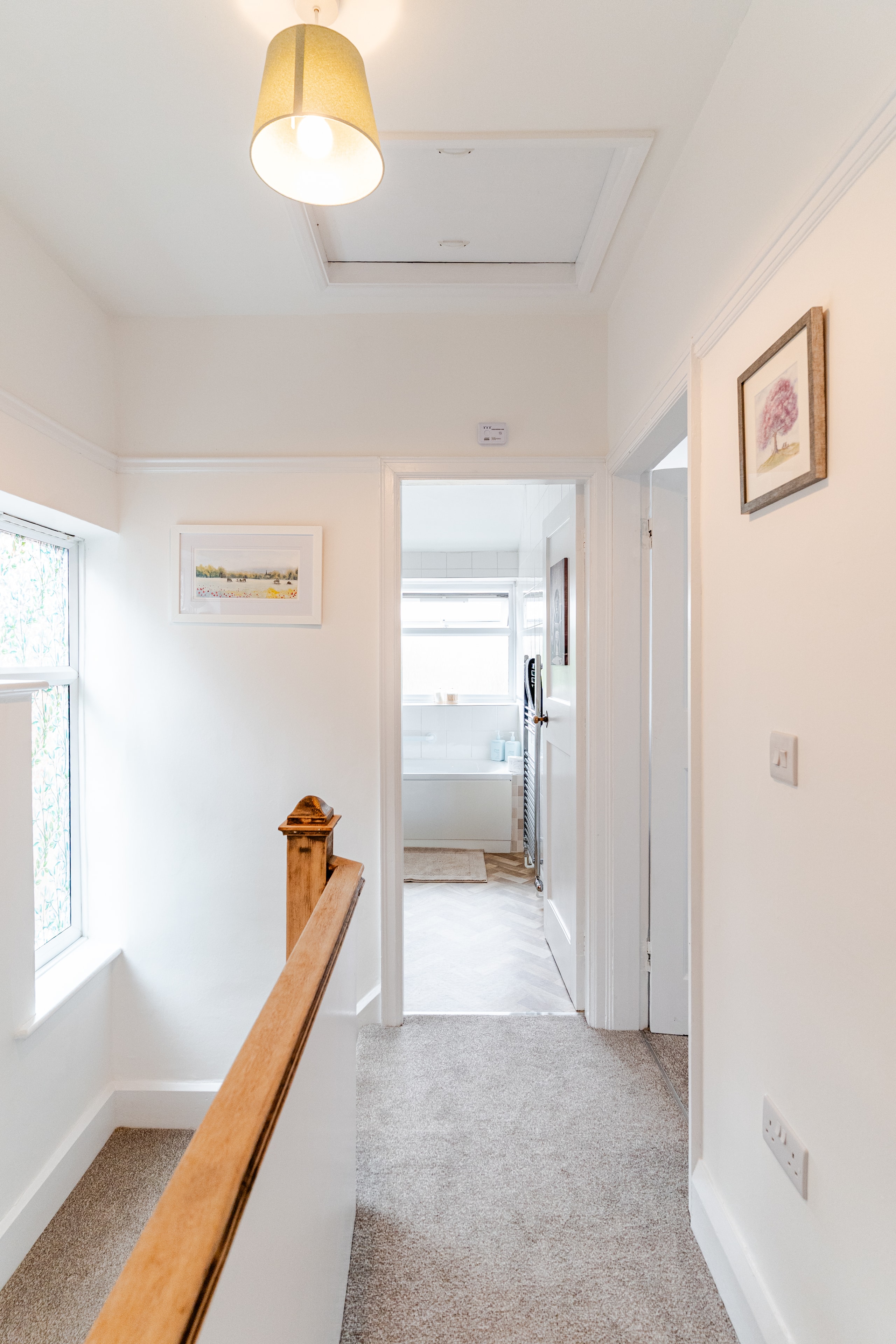 Upstairs landing at Briany House